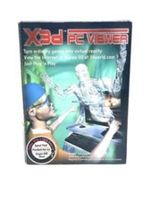 X3D PC VIEWER NVIDIA RETRO VIRTUAL REALITY GLASSES 3 FREE GAMES New In Box FT2