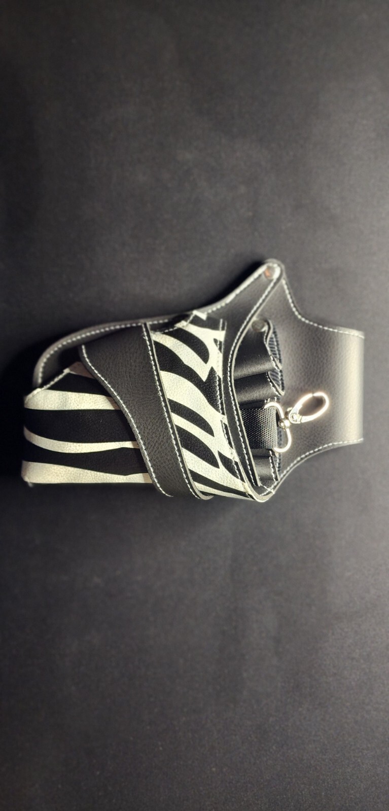 BRAND NEW Scissor & Shear Holsters Scissors Barber Stylist Zebra Print  W/strap 