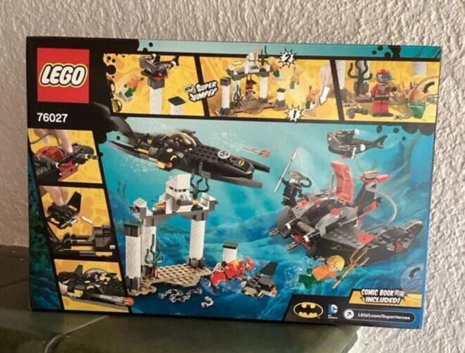 LEGO Super Heroes Manta Negra Deep Sea Strike 76027 Juguete Kit de Construcción 387 piezas Foto 3 de 4