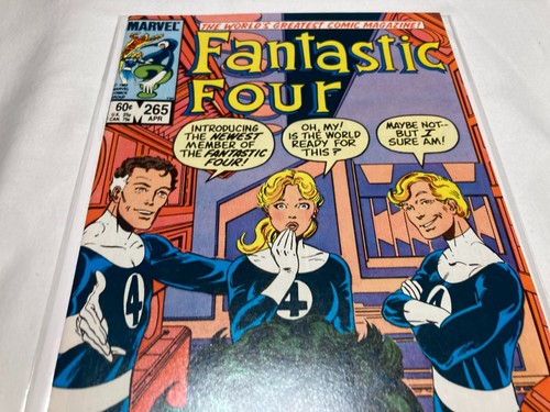 Fantastic Four 265 NM+ 9.6 Copper Age She-Hulk Joins Byrne 1984 - Picture 4 of 16
