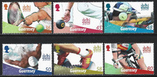 2010 Guernsey Sg 1355/1360 29th Commonwealth Games, Delhi, India MNH