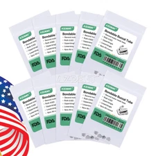 20X AZDENT Dental Orthodontic Buccal Tube 2nd Molar Bondable Roth.022 Non-Conver