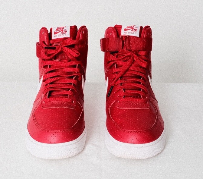 High Top Air For One Rojos HOT Red Nike Air Force Rojos Hombre Air