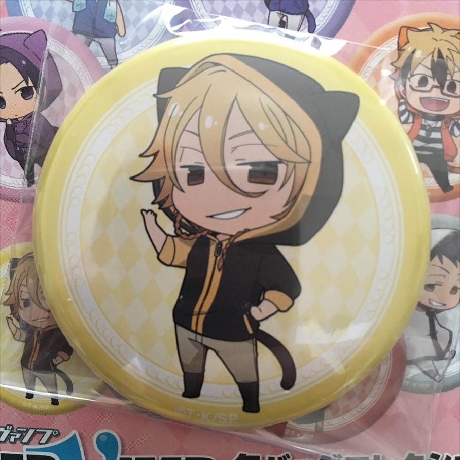 SERVAMP Can Badge Cat-Colle - Kuro Tsubaki Licht Lawless