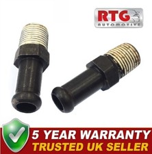 Fuel Inlet Outlet Unions Tails for Universal Fuel Pump 8mm Pipe 1/8 npt Thread