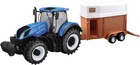 Bburago 18-44069 New Holland T7.315 Hd Tractor With Horse Box Trailer