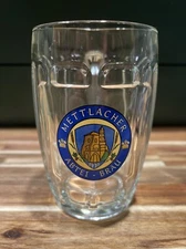 Mettlacher Abtei Brau 1997 Glass Beer Mug Germany