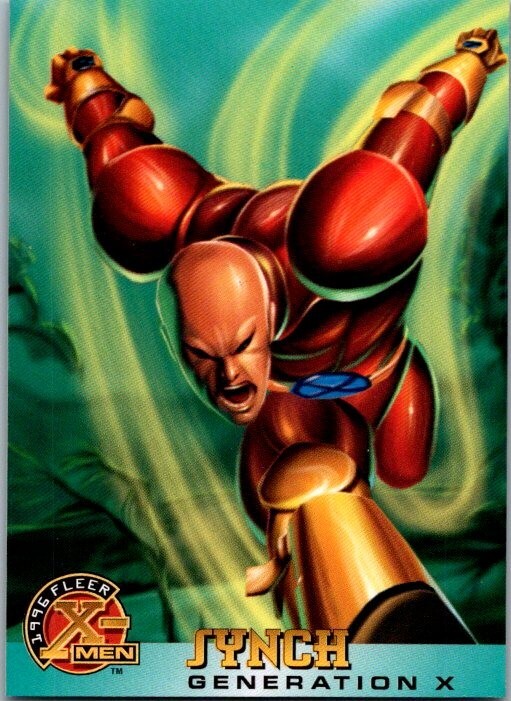 X-men 1996 Fleer XMEN #37 SYNCH