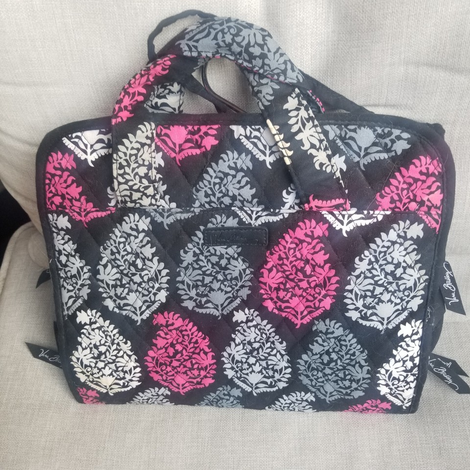 Vera Bradley Floral Hanging Travel Organizer Toiletries Cosmetic Bag