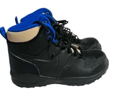 Nike Manoa Blue & Black Boots Youth Size 5.5