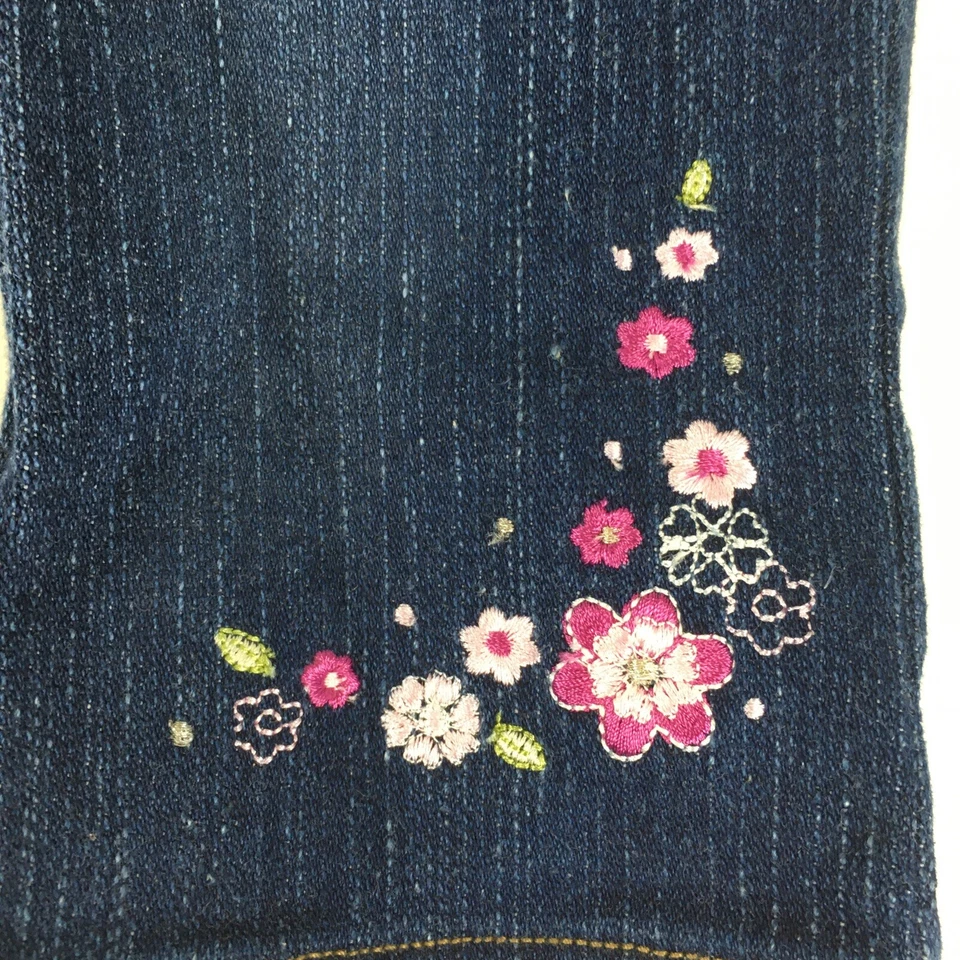 De Colección Skechers Conjunto de 3 Piezas Bebé Niña 12M Una Pieza Body Azul Jeans Rosa Chaqueta Foto 4 de 4