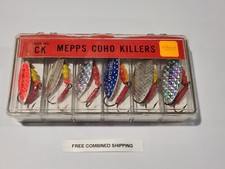Vintage Mepps Coho Killers Kit Stock Number CK Set of 6 Inline Spinners Killer