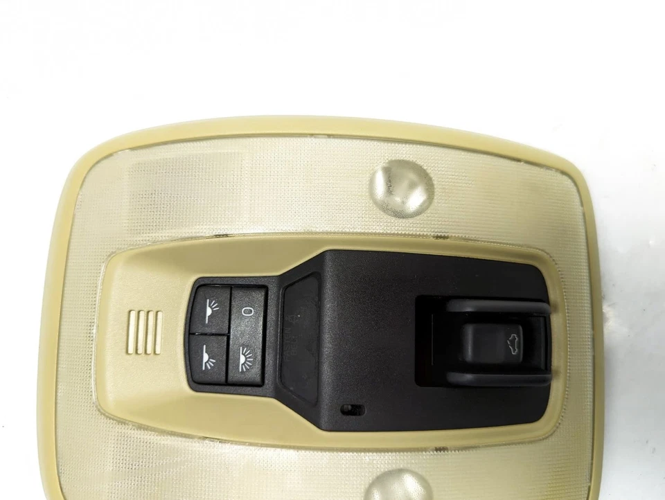 Volvo S80 2011-2014 techo delantero mapa luz domo lámpara consola bronceado OEM 39823155 Foto 3 de 4
