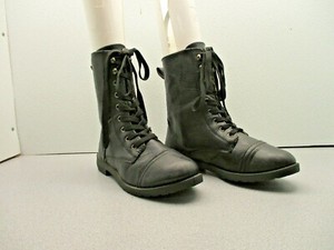 blue combat boots womens