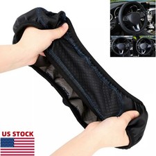 Car Steering Wheel Cover Pu Leather Steering Wheel Cover With Anti-slip Lining