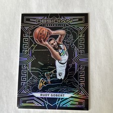2022-23 Panini Obsidian - Rudy Gobert #62 Electric Etch Purple /99 💥Ships Free