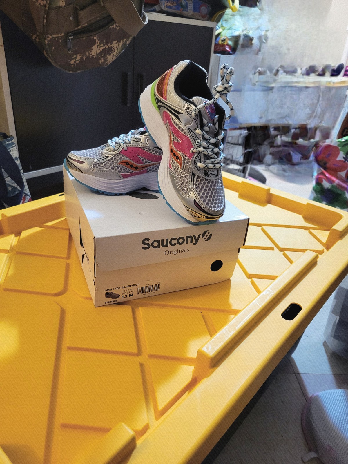 Saucony Omni 9 KDZ Silver/Multi