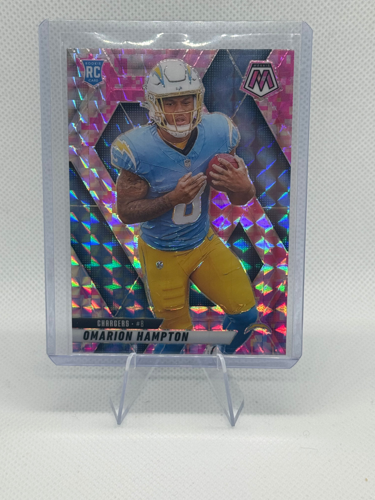 2025 Mosaic Omarion Hampton RC Pink Camo #335