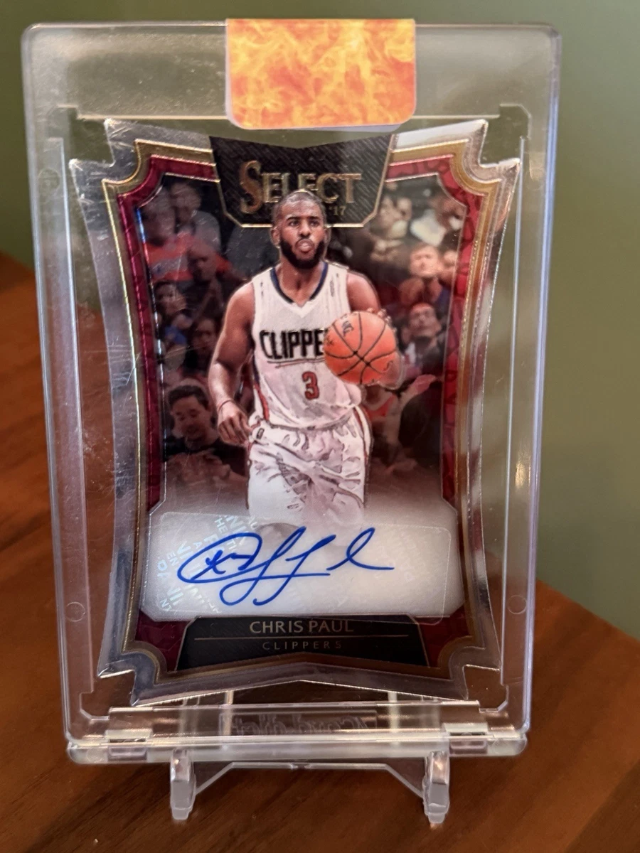 Panini Chris Paul Basketball Autographed Sports Trading Cards
