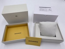 NEWEST 2026 UPDATED VERSION FOR ALL MOVADO GIFT WATCH BOX WITH WARRANTY BOOKLET