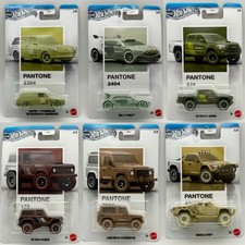 Hot Wheels Silver Series Pantone Series Mix 2- Six Car Set