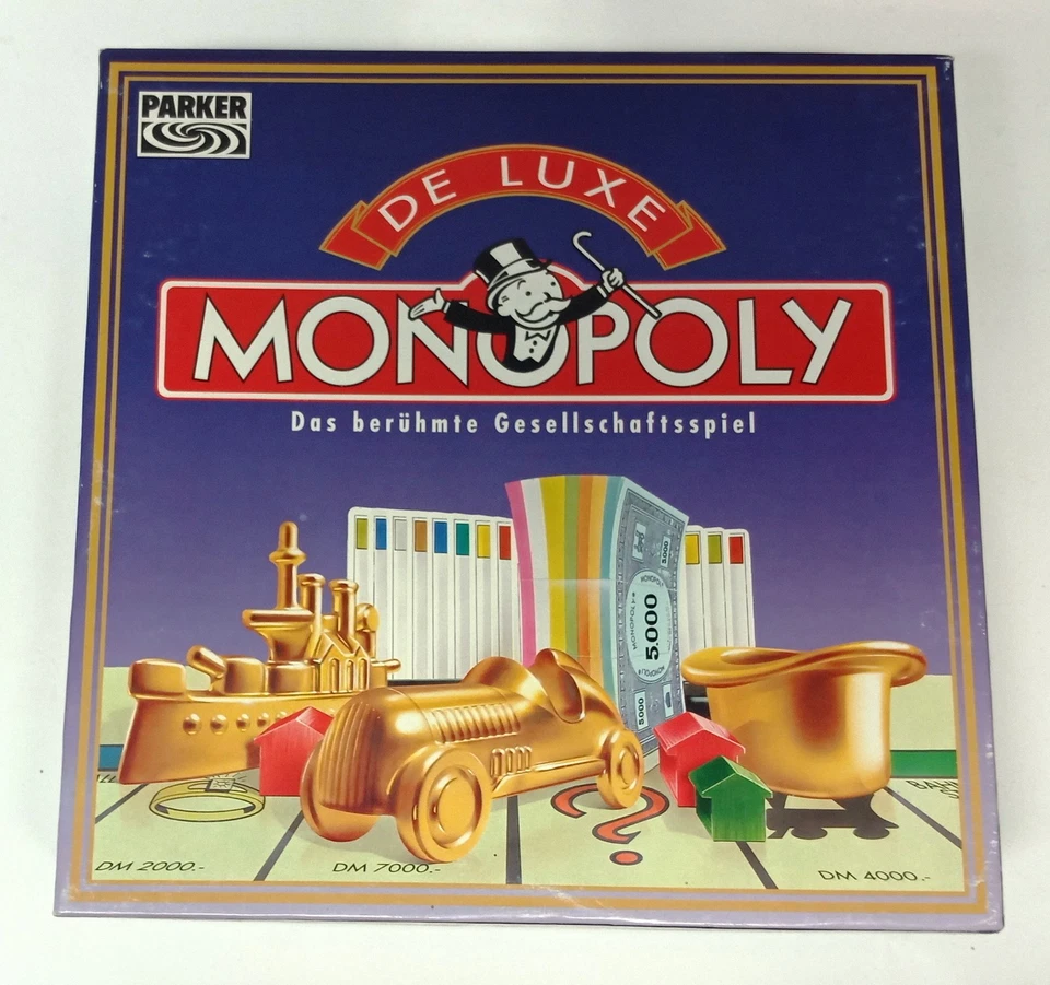 Monopoly de Luxe - DAS  Gesellschaftsspiel - NEU - - Bild 1 von 4