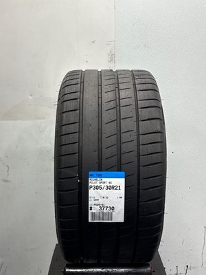 1 Used  P305/30R21 Michelin Pilot Sport 4S 104 Y - 8/32 