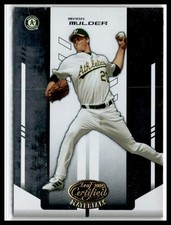 Mark Mulder 2004 Leaf Certified Materials #132 Oakland Athletics
