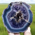 1.49LB Natural agate amethyst cave quartz crystal cave mineral specimen — photo 5