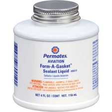 Permatex Gasket Making Compound 80019; Form-A-Gasket Aviation No.3 4oz. BrushTop