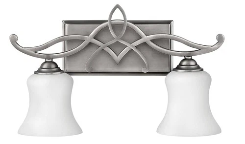 Hinkley Brooke Collection 16 1/2" Wide 2-Light Bathroom Wall Light - Picture 6 of 8