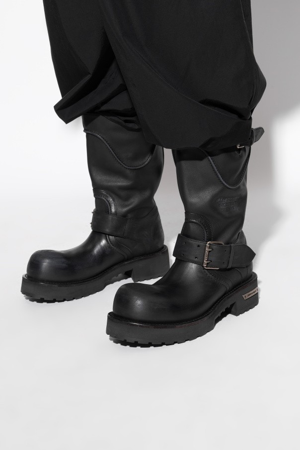 Balenciaga - Men - Leather shoes - Black image 2