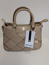 Nine West Kiley Purse Satchel Khaki Style : NGN112105 New
