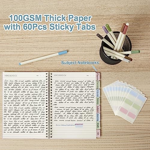 3 Pack Small Spiral Notebook 3.5x5.5 Mini Pocket 3x5 (3.5"x5.5") College Ruled - Imagen 4 de 6
