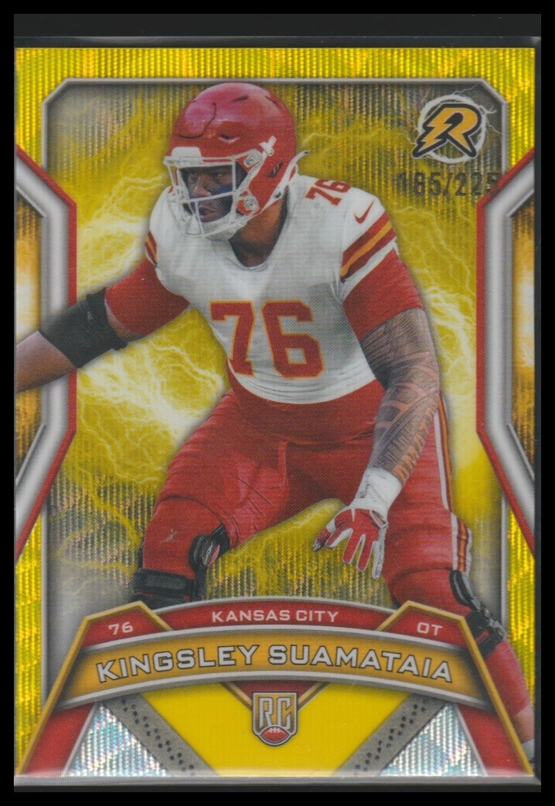 Kingsley Suamataia Topps Resurgence #146 Yellow Surge