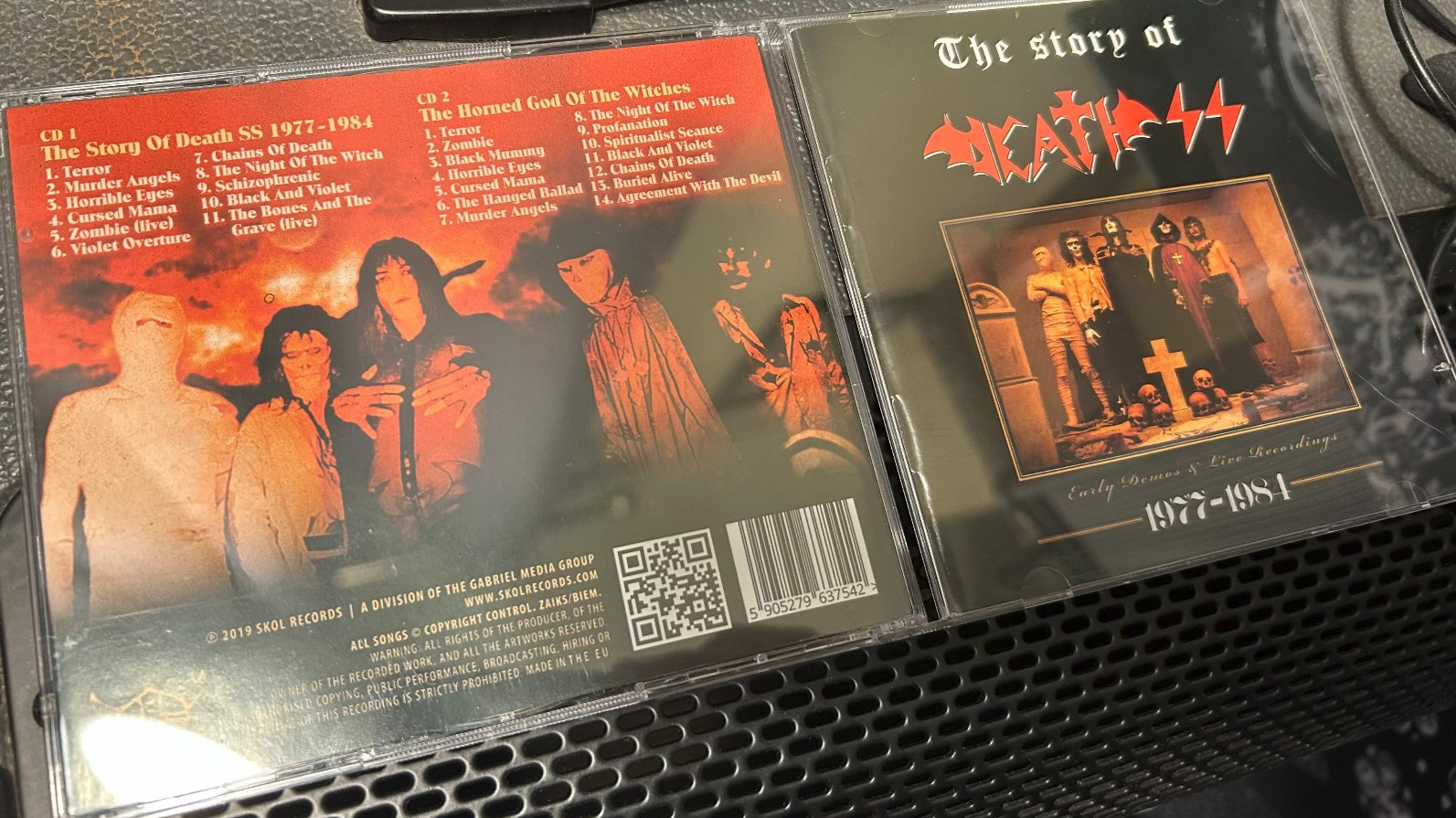 The Story of Death SS 2CD Ozzy Sabbath Paul Chain King Diamond Mercyful Fate