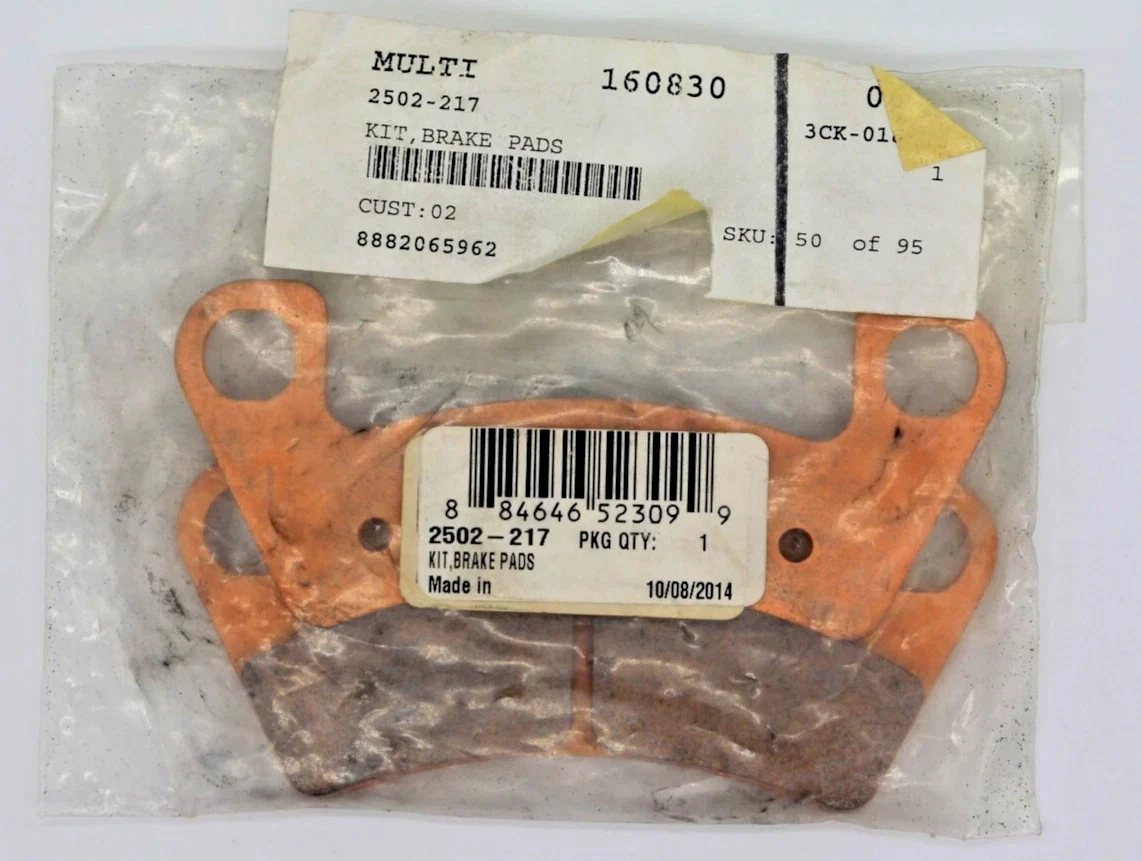NEW 2015-2017 Arctic Cat Wildcat Sport OEM Front Brake Pads Kit 2502-217