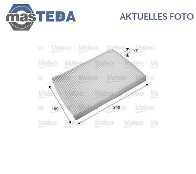 715660 INNENRAUMFILTER POLLENFILTER VALEO NEU OE QUALITÄT