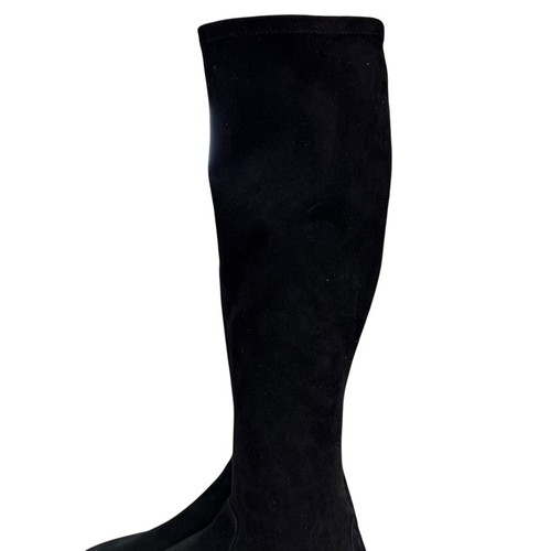 Gentle Souls Kenneth Cole Emma 2 Tall Stretch Riding Boots Black Sueded sz 10 - Picture 9 of 17