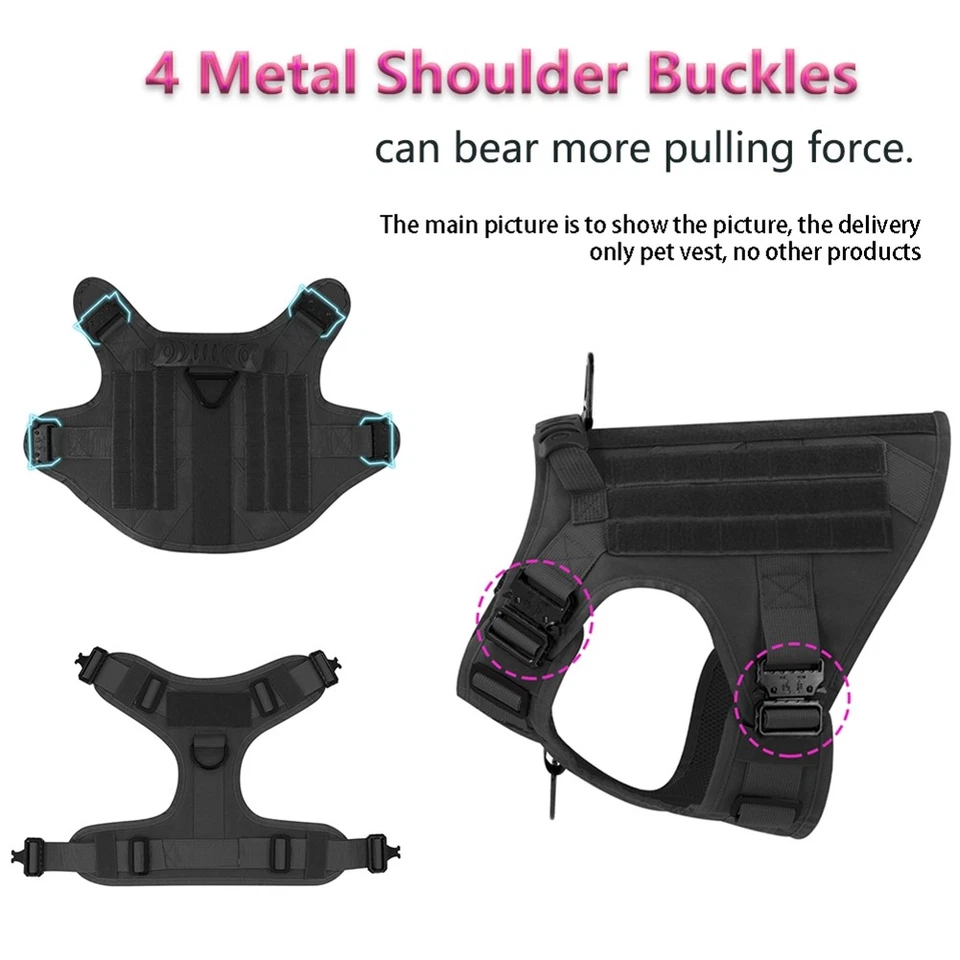 Chaleco para Mascotas, Chaleco con Correa para Perros, Ropa para Mascotas, 3104 - Imagen 3 de 4