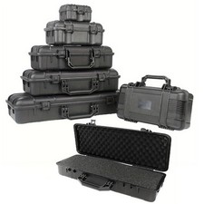 Hard Carry Tool Case Waterproof Storage Box Camera Instrument Organizer w Sponge