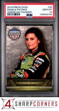 2014 PRESS PASS AMERICAN THUNDER #30 DANICA PATRICK POP 2 PSA 10