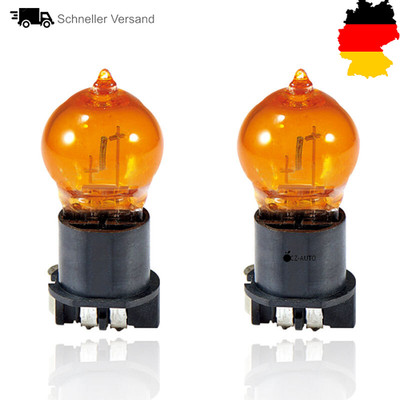 Paar PWY24W Blinkerbirne Frontscheinwerfer 24W 12V WP3.3x14.5-4 Warmweiß