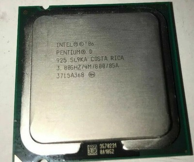 INTEL PENTIUM D 925 3 GHZ DUAL-CORE PROCESSOR
