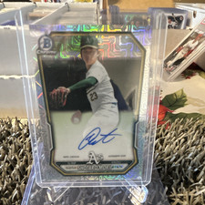 Topps 2025 Bowman Chrome Mega Box Mojo Autograph Shotaro Morii A's #BMA-SM