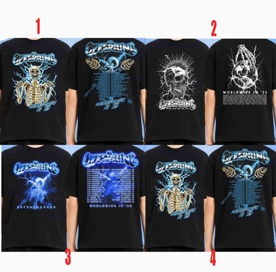 The Offspring Announces 'Supercharged Worldwide '25' North American Tour T Shirt