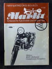 Oldtimer Markt - April/1982 - Mabeco - BMW-Michelotti - Clubadressen