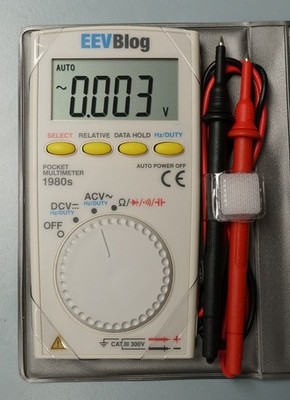EEVblog 1980s Pocket Multimeter / Sanwa PM3