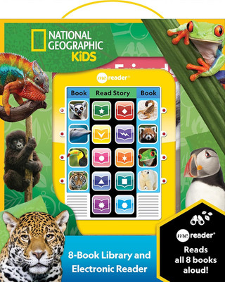 National Geographic Kids - Me Reader Electronic Reader and 8 Sound Book Library 