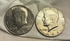 lot of 2 - 1982 P & D-  Kennedy Half Dollar  50C - actual coins